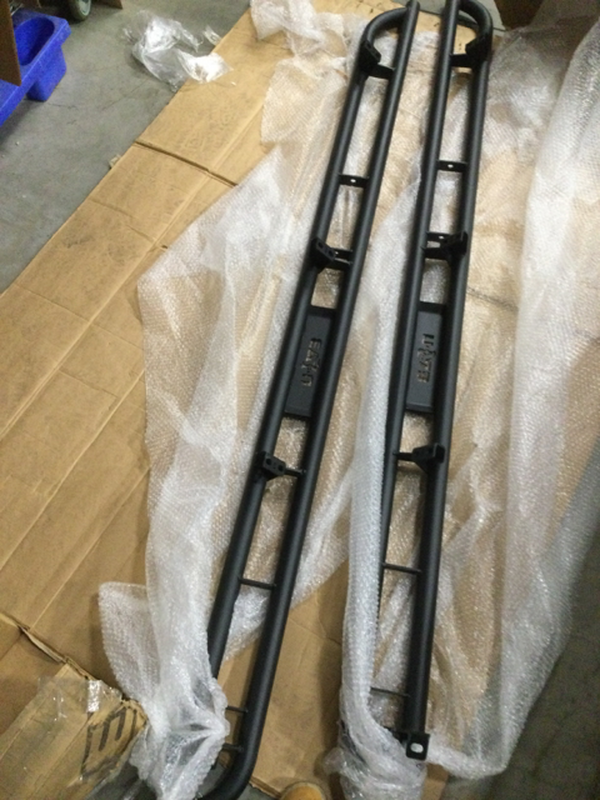 N-Fab RKR Rails 07-17 Toyota Tundra CrewMax - Tex. Black - 1.75in - T074RKRCC, Condition: Scratch & Dent, T074RKRCC-Scratch-Dent-879