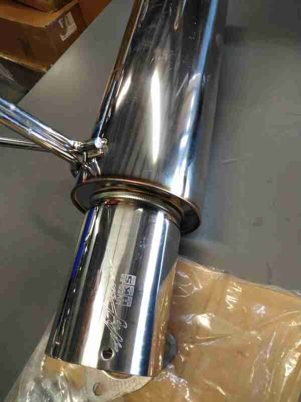 HKS 92-95 Honda Civic DX/Si Hatchback Only Hi-Power Exhaust - 3203-EX015, Condition: Scratch & Dent, 3203-EX015-Scratch-Dent-55447