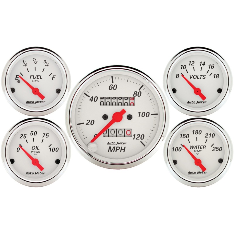 Arctic White Gauge Kit - 1300