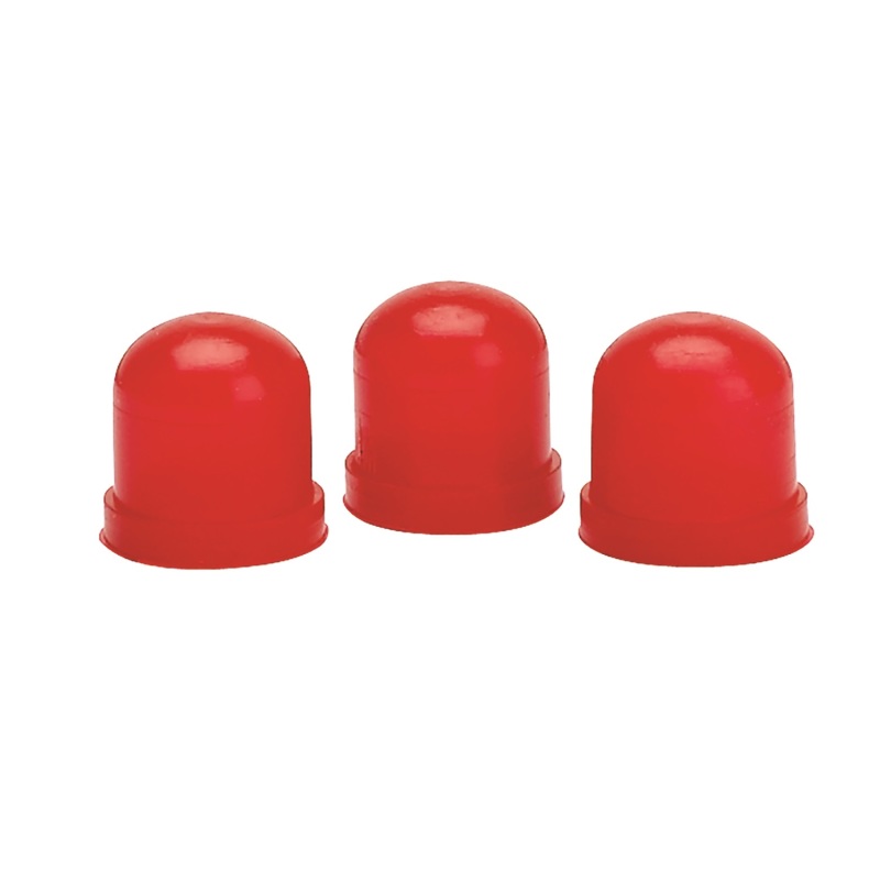 LIGHT BULB BOOTS; RED; QTY. 3 - 3214