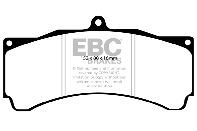 EBC Brakes Redstuff Ceramic Brake Pads - DP3032C