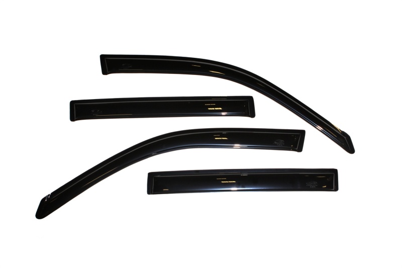 AVS 01-07 Toyota Highlander Ventvisor Outside Mount Window Deflectors 4pc - Smoke - 94357