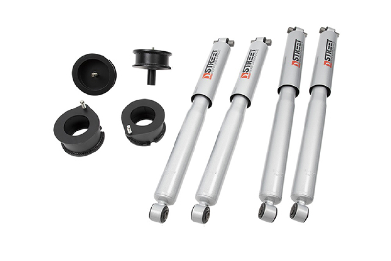 2.5" Coil Spring Spacers Inc. Front and Rear Trail Performance Shocks - 1032SP