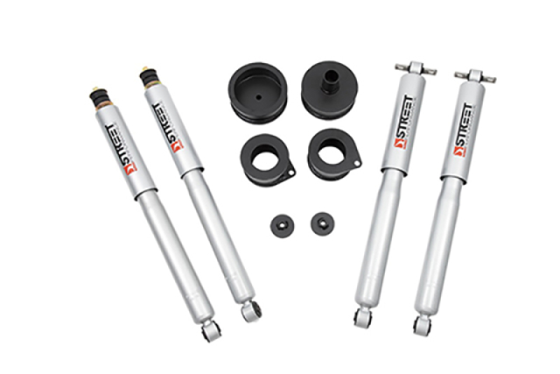 2.5" Coil Spring Spacers Inc. Front and Rear Trail Performance Shocks - 1033SP