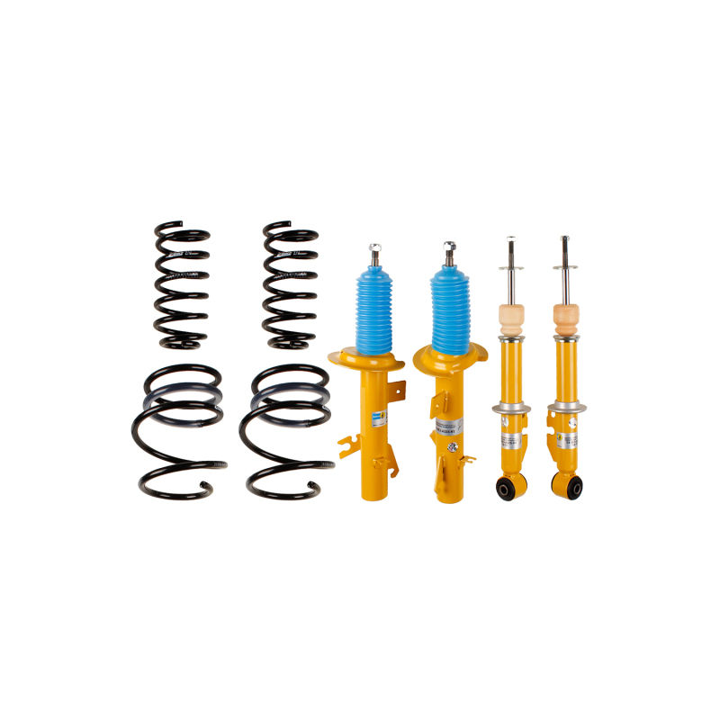 Bilstein B12 2008 Mini Cooper S Convertible Front and Rear Suspension Kit - 46-180452