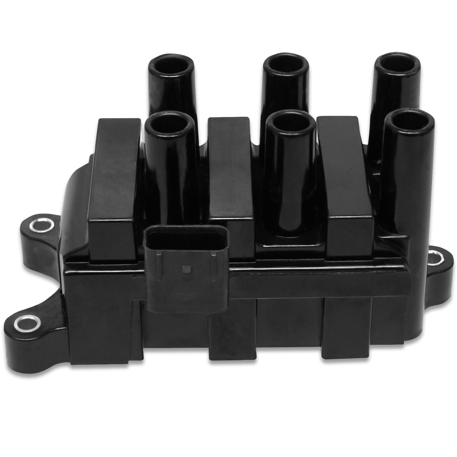 Street Fire™ Ford 6-Tower Coil Pack; Stock Replacement; Black; - 5529