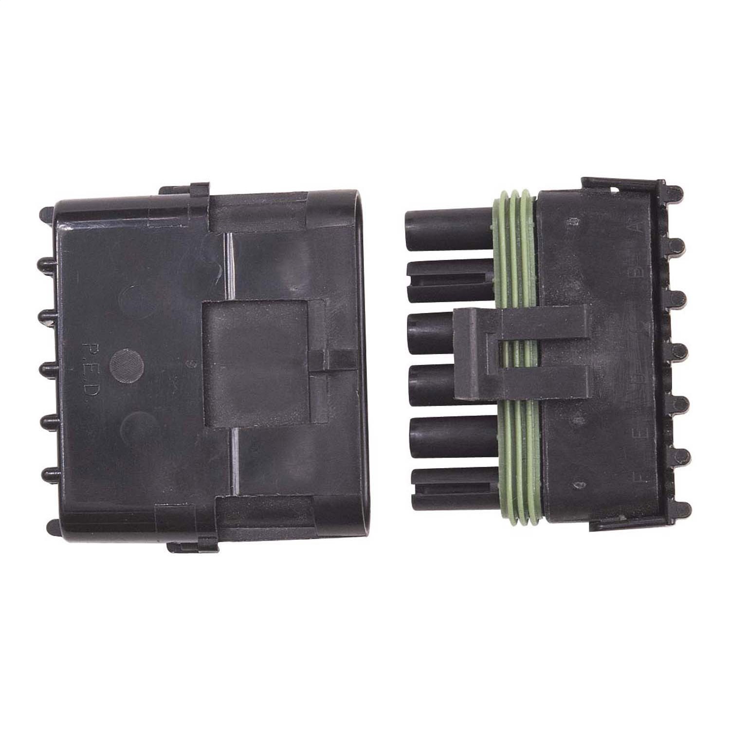 6-Pin Weathertight Connector; Individual; - 8170