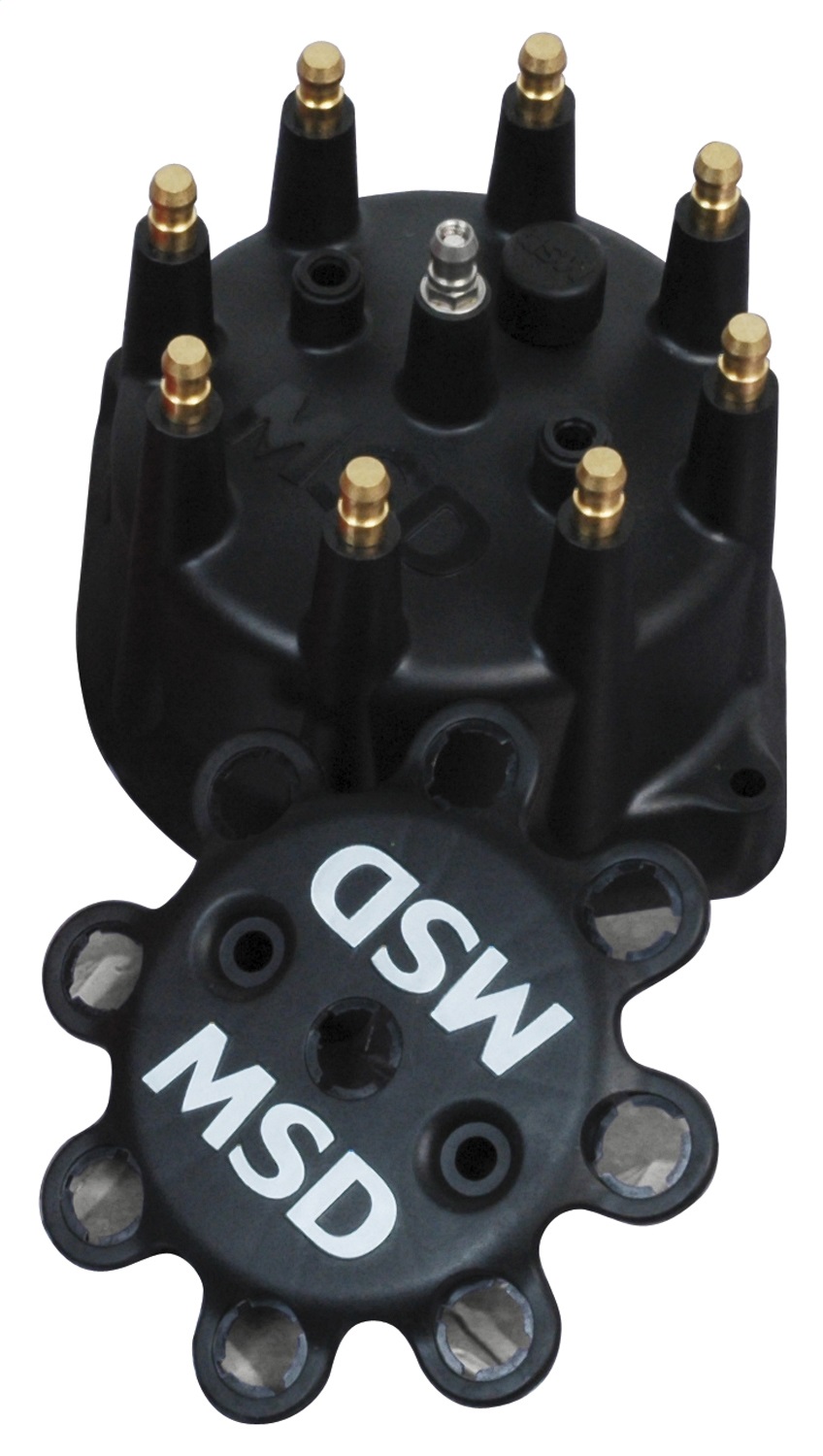 Pro-Billet Distributor Cap; For Distributor PN[8570/8545/8546]; Black; - 84313