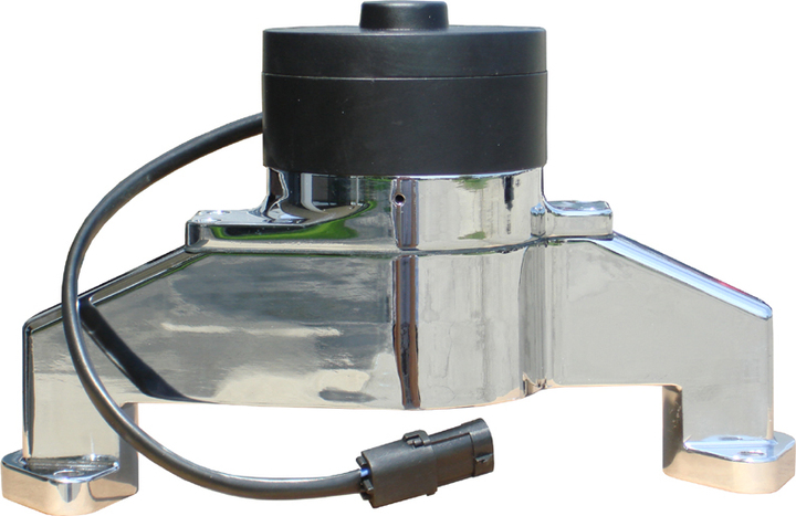 BBC Electric Water Pump - Chrome - 68230C