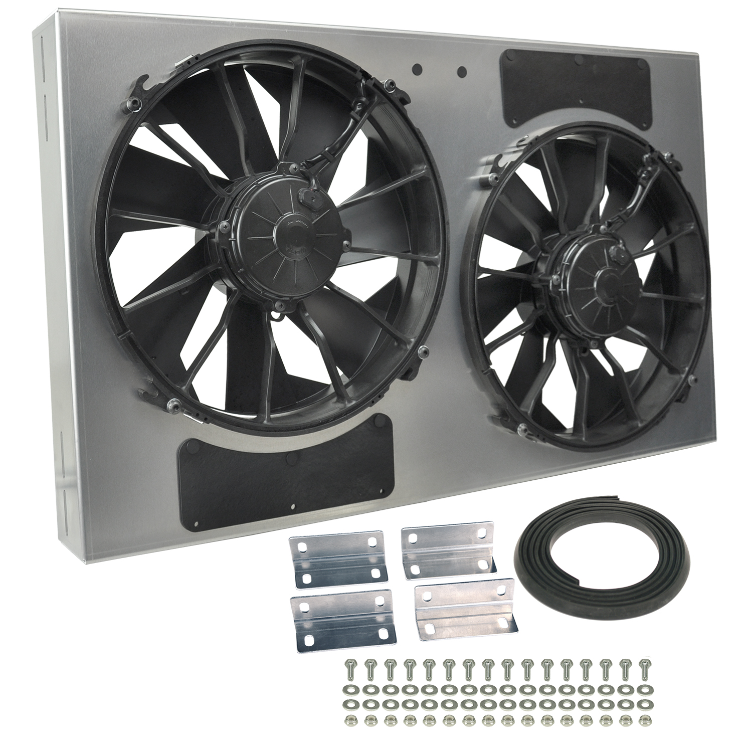 Dual RAD Fan w/Alum Shroud Assembly - 16838