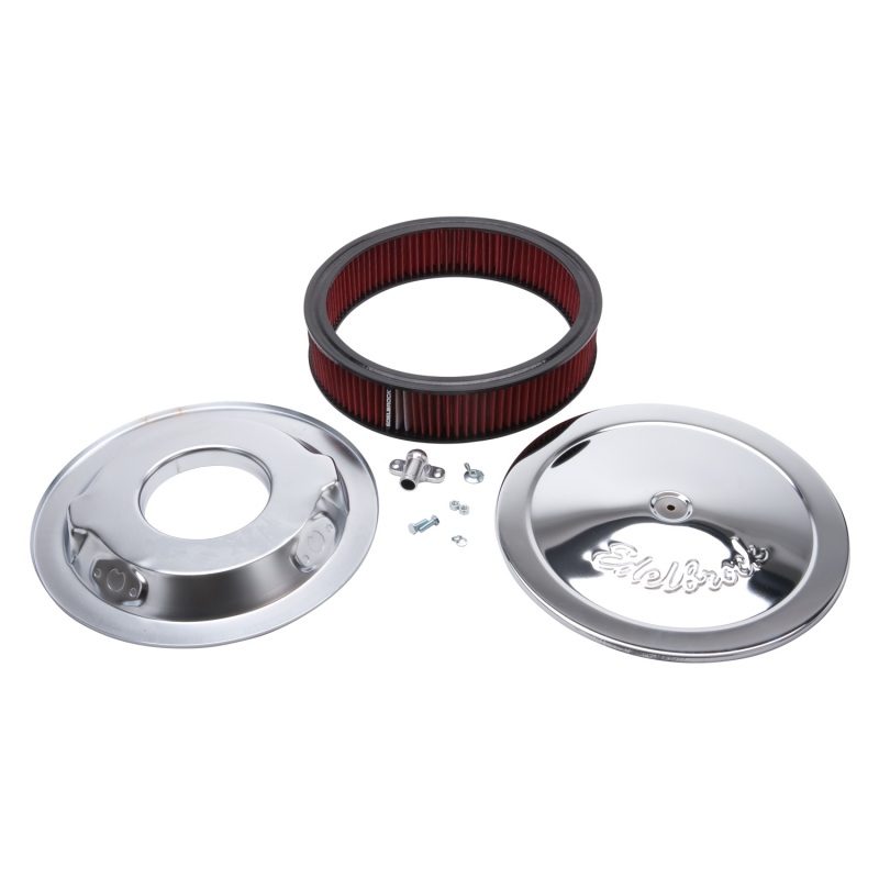 Pro-Flow Air Cleaner Kit 14in x 3in Chrome - 1206