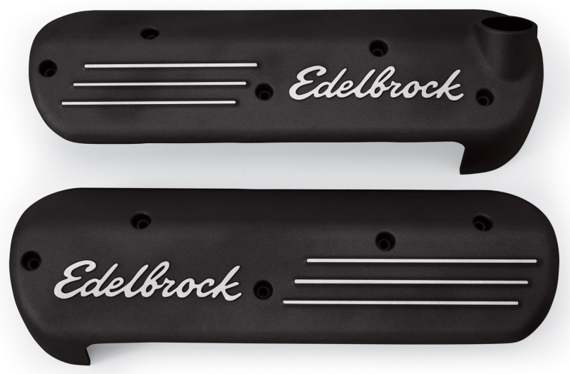 Edelbrock Coil Cover GM Gen 3 LS1 Black Coated - 41183