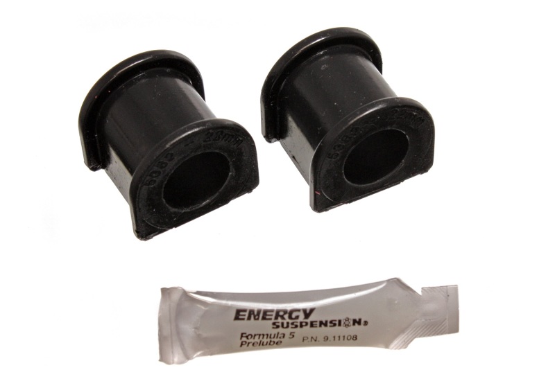 Sway Bar Bushing Set; Black; Front; Bar Dia. 22mm; Performance Polyurethane; - 16.5121G