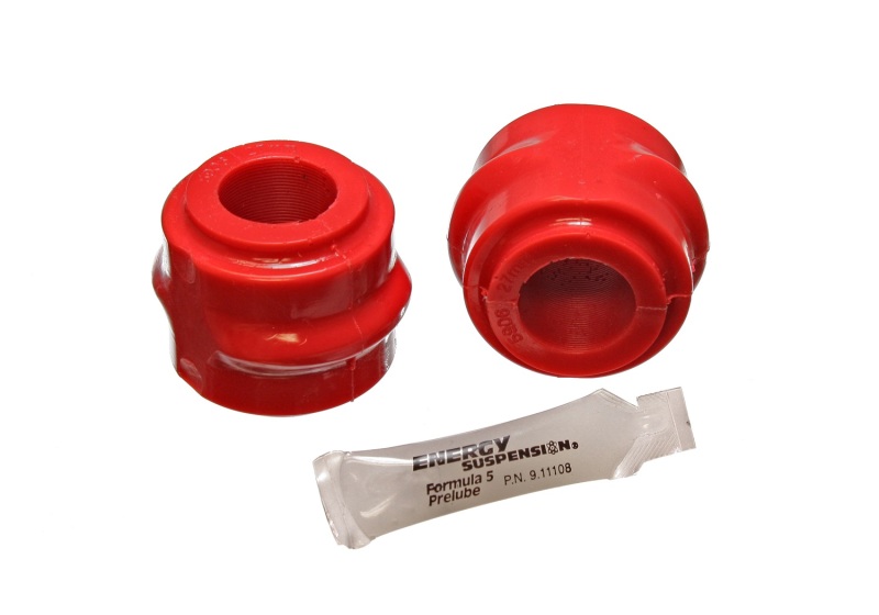 Sway Bar Bushing Set; Red; Front; 27mm; Performance Polyurethane; - 5.5170R