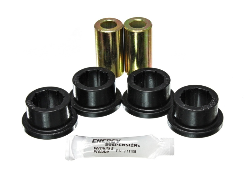 Track Bar Bushing Set; Black; Rear; Performance Polyurethane; - 8.7105G