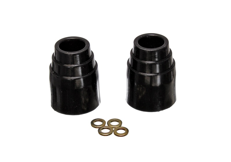 Energy Suspension 3-1/8in Bumpstop Set - Black - 9.9143G