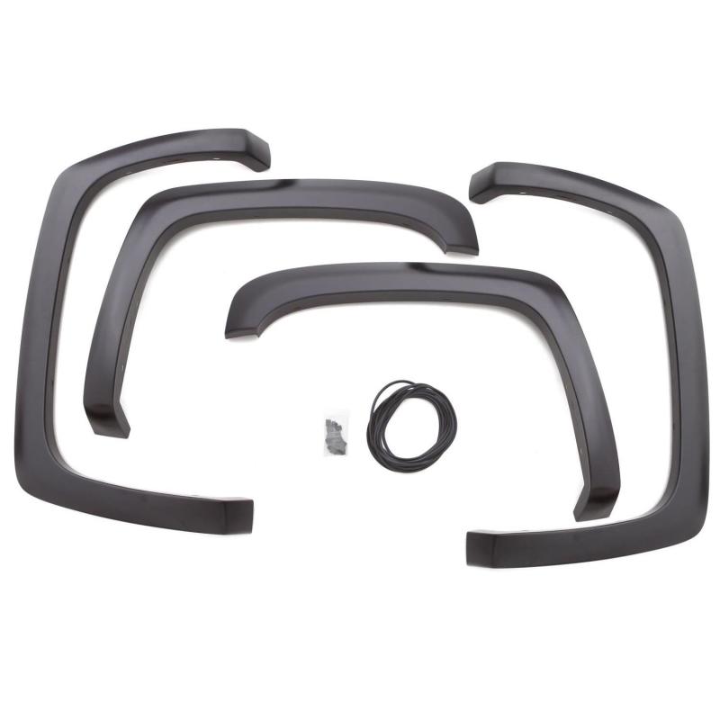 Lund 2017 Ford F-250 Super Duty SX-Sport Style Smooth Elite Series Fender Flares - Black (4 Pc.) - SX129S