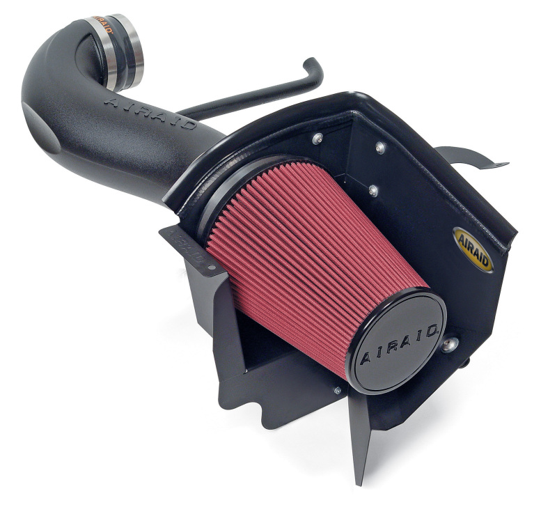 Airaid 06-10 Charger / 05-08 Magnum 5.7/6.1L Hemi CAD Intake System w/ Tube (Dry / Red Media) - 351-199