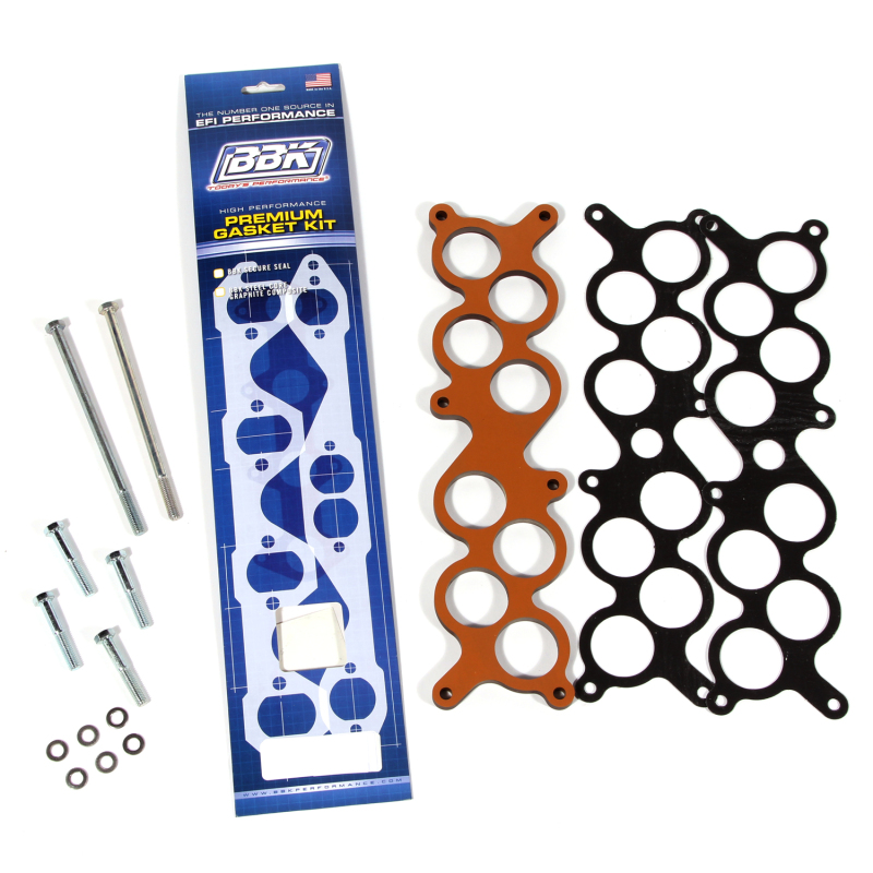 BBK 86-95 Mustang 5.0 Phenolic Manifold Spacer Kit Ford GT40 Cobra 3/8 - 1506