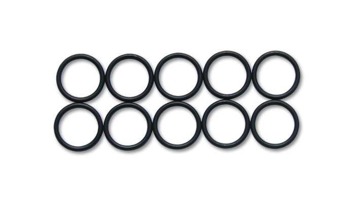 Rubber O-Rings; Size: -8AN; Package of 10; Black; - 20888