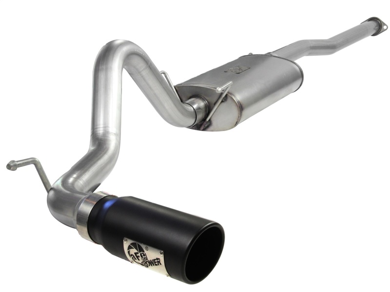 aFe MACH Force XP 3in Cat-Back Stainless Steel Exhaust System w/Black Tip Toyota Tacoma 13-14 4.0L - 49-46022-B