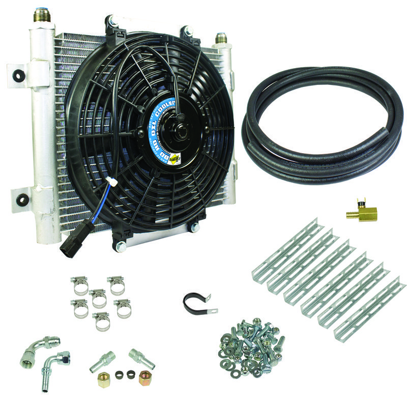 Xtruded Auxiliary Transmission Oil Cooler Kit - 1030606-1/2