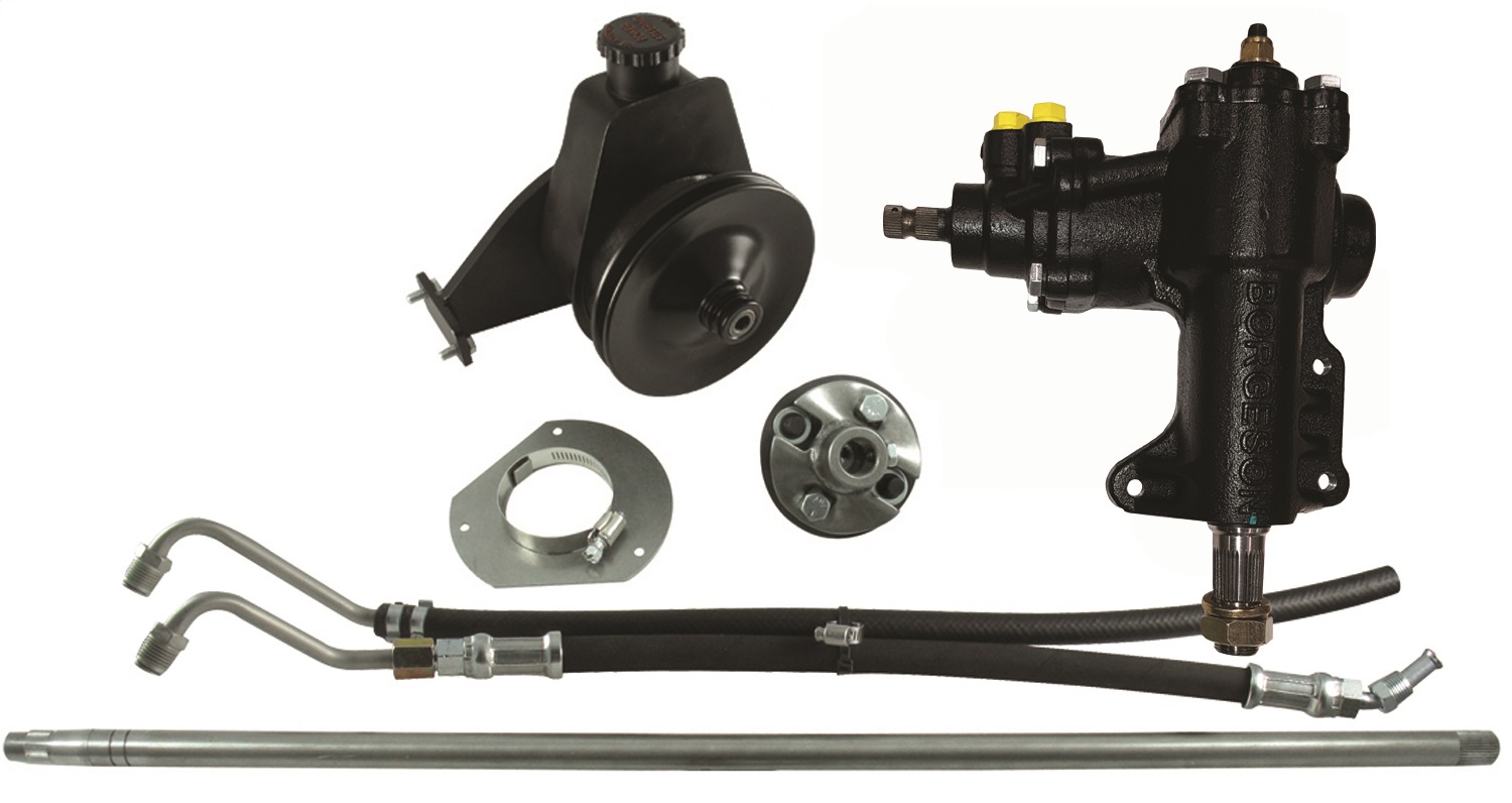 P/S Conversion Kit; Fits 65-66 Mustang with Manual Steering and 200/250 Inline 6 - 999026