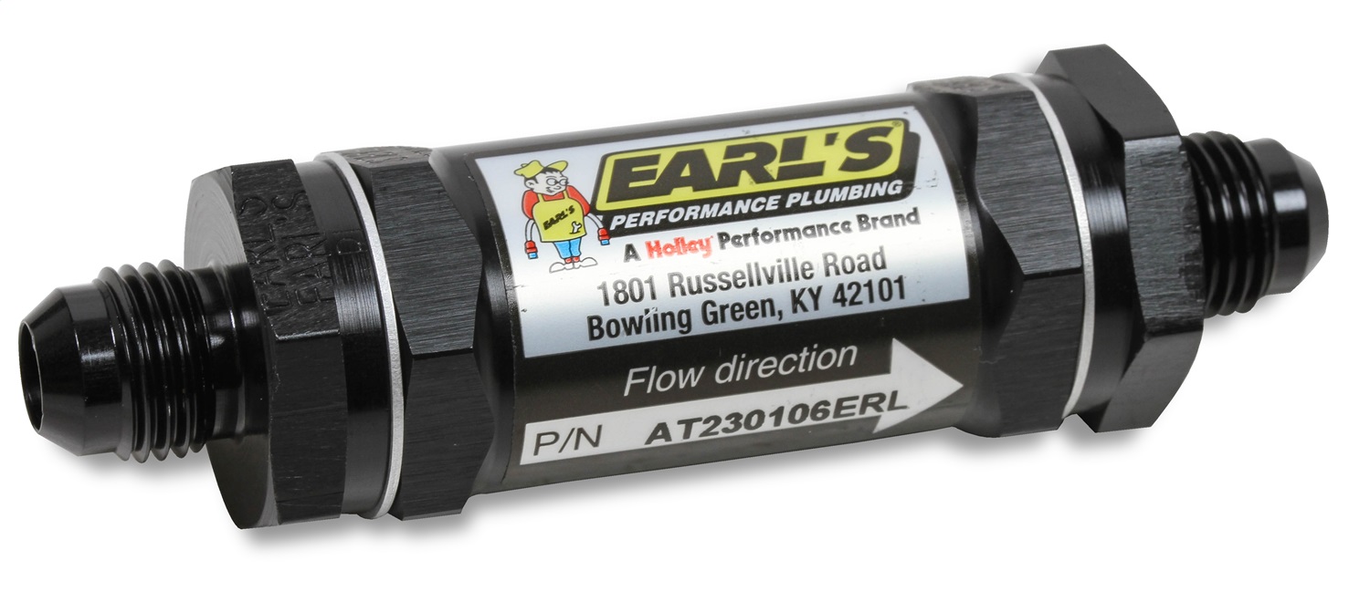 Aluminum In-Line Fuel Filter - AT230106ERL