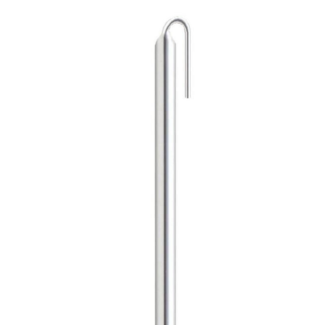 1/2 in. Hollow Zip Wand Polished Aluminum - 36 in.