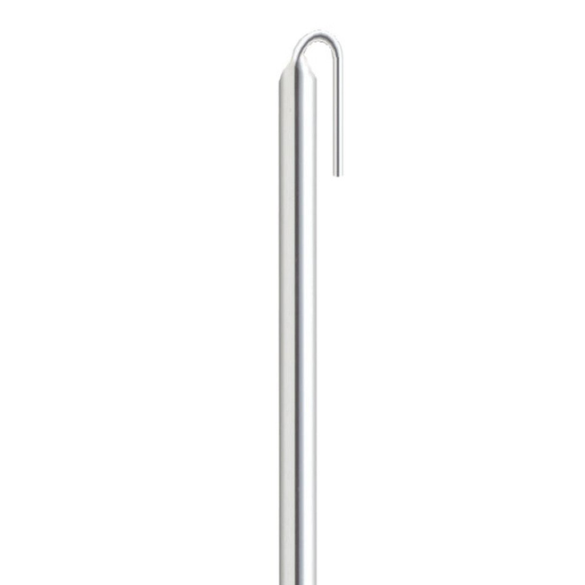 1/2 in. Hollow Zip Wand Polished Aluminum - 84 in.