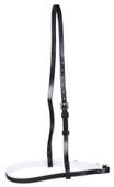 Zilco Race Cavesson Noseband - White Trim