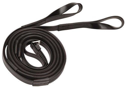 Zilco Race Reins - 16mm Loop End Reins (Assorted Colors, Black Grip)