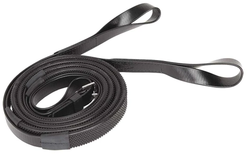 Zilco Race Reins - 19mm Loop End (Black Grip) wider reins
