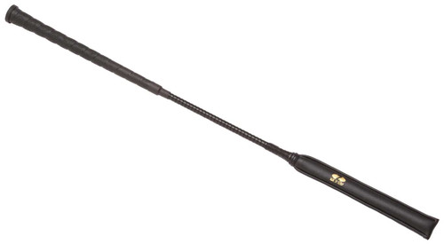 Zilco Padded Race Whip - Black - Standard Grip