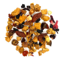 Juicy goji berry herbal tea blend.