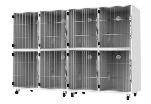 8' Feline Comfort Suite, Grill Door, Mobile