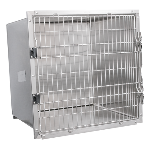 Shor-Line Stainless Steel Single Cage , 30"W x 30"H