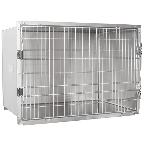 Shor-Line Stainless Steel Single Cage , 42"W x 30"H