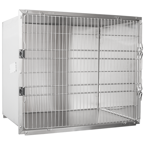Shor-Line Stainless Steel Single Cage , 42"W x 36"H