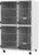 3½’ WIDE CAT SUITE, OPTION B, MOBILE
2- 24”W x 30”H Tri-Door Main Units
2-18”W x 30”H Litters, includes pass throughs

929.0038.14