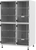 3½’ WIDE CAT SUITE, OPTION B, STATIONARY PLATFORM
2- 24”W x 30”H Tri-Door Main Units
2-18”W x 30”H Litters, includes pass throughs

929.0038.15