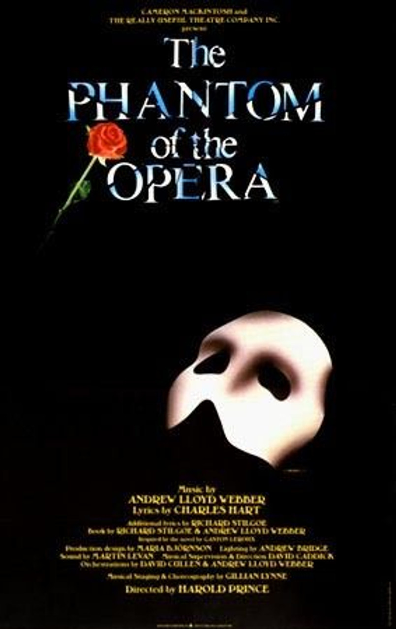 phantom of the opera movie posters