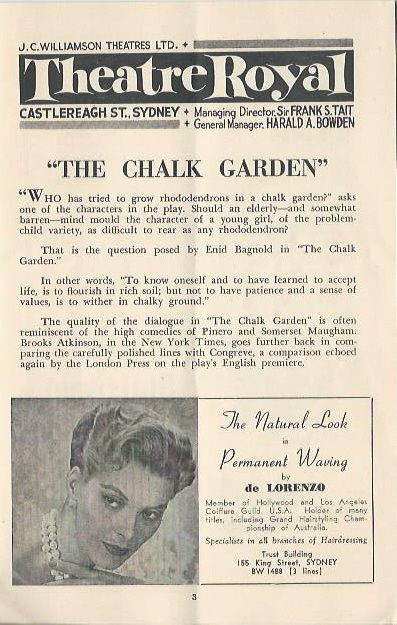 The Chalk Garden Theatregold