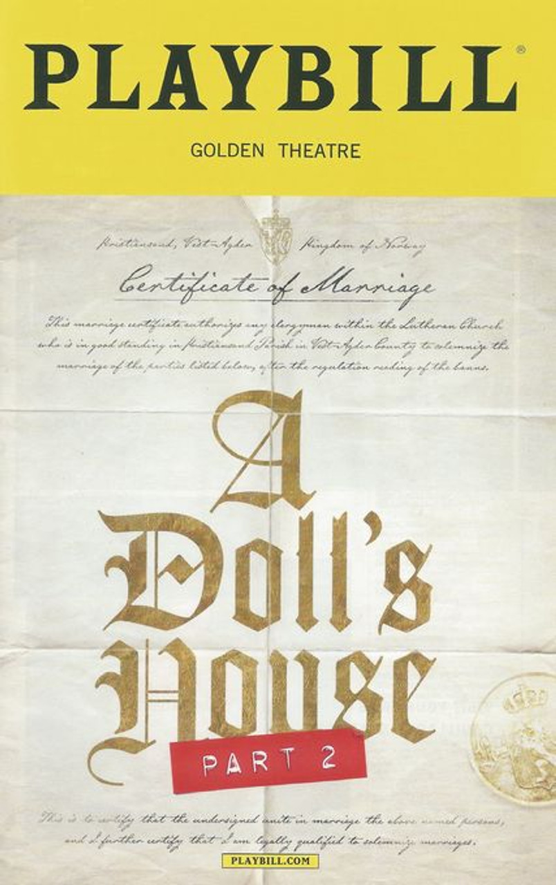 A Doll's House Part Two - Theatregold