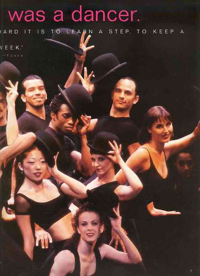 Fosse - Broadway 1998 Souvenir Brochure Valarie Pettiford, Jane Lanier