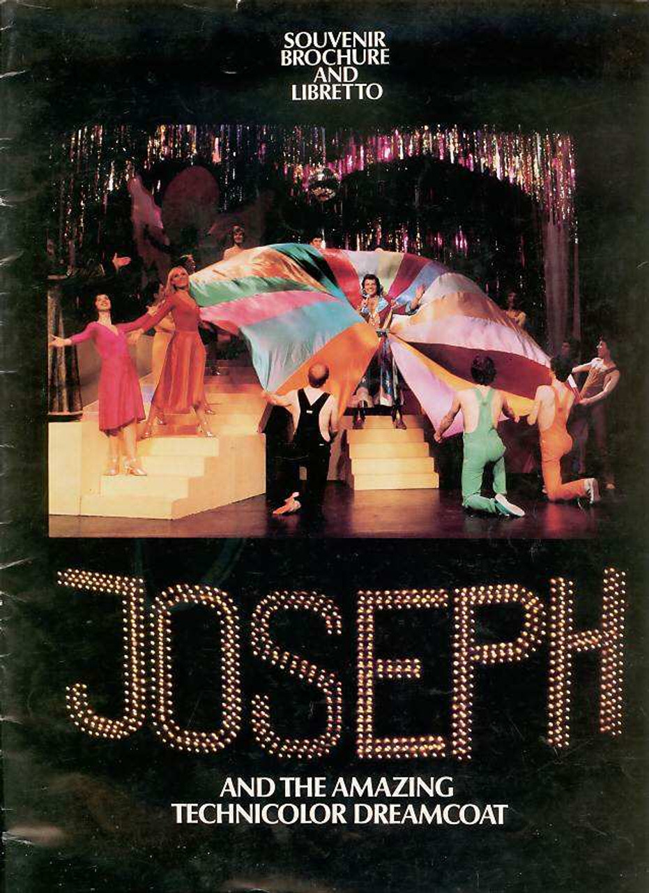 forholdet anspændt enkel Joseph and the Amazing Technicolor Dreamcoat UK Program