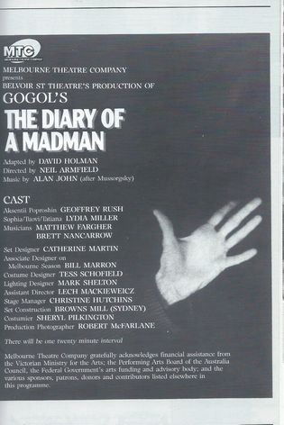 diary of a madman gogol pdf