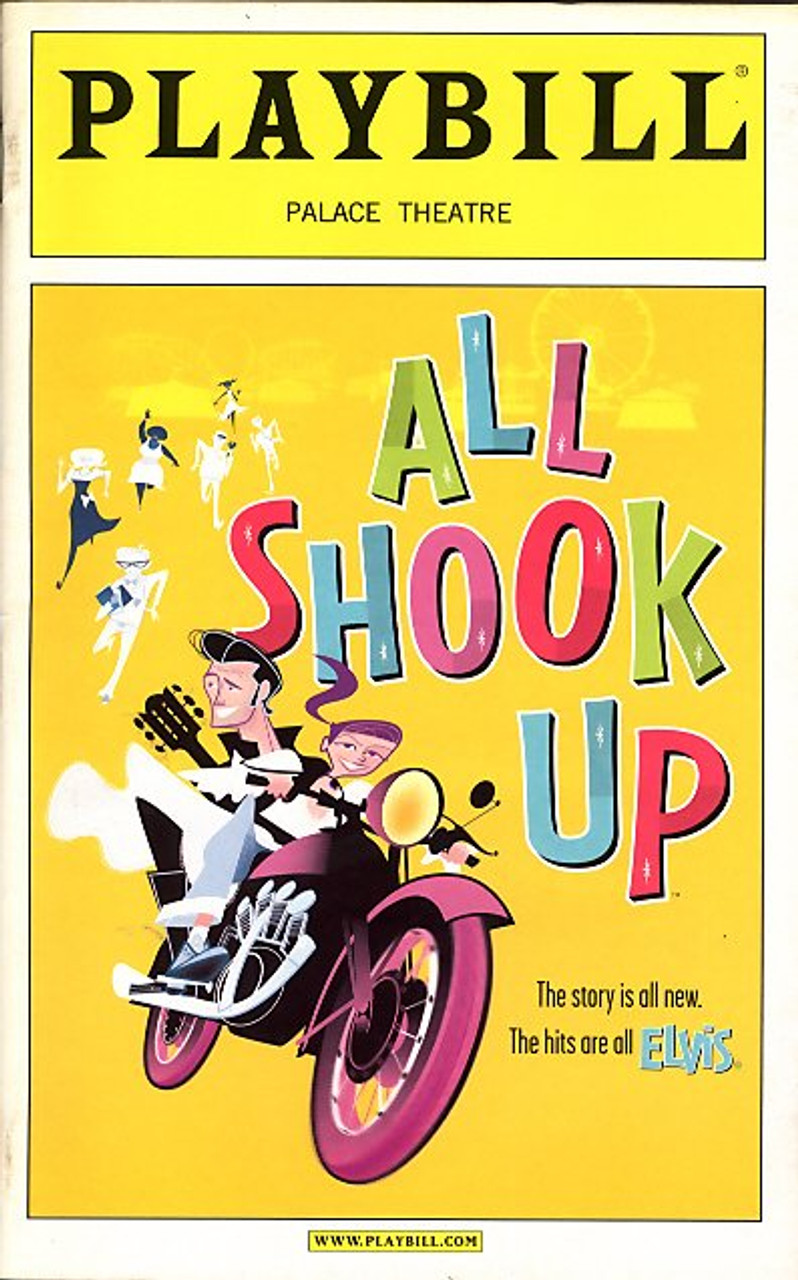 All Shook Up Broadway April 05 Playbill Jenn Ganbatese