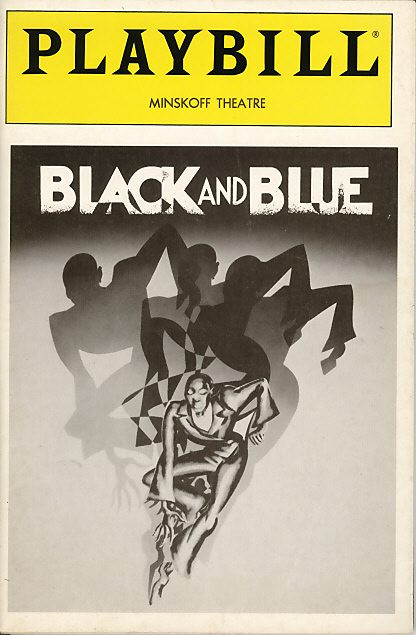 Black and Blue Dec 1989 Playbill Ruth Brown Linda Hopkins