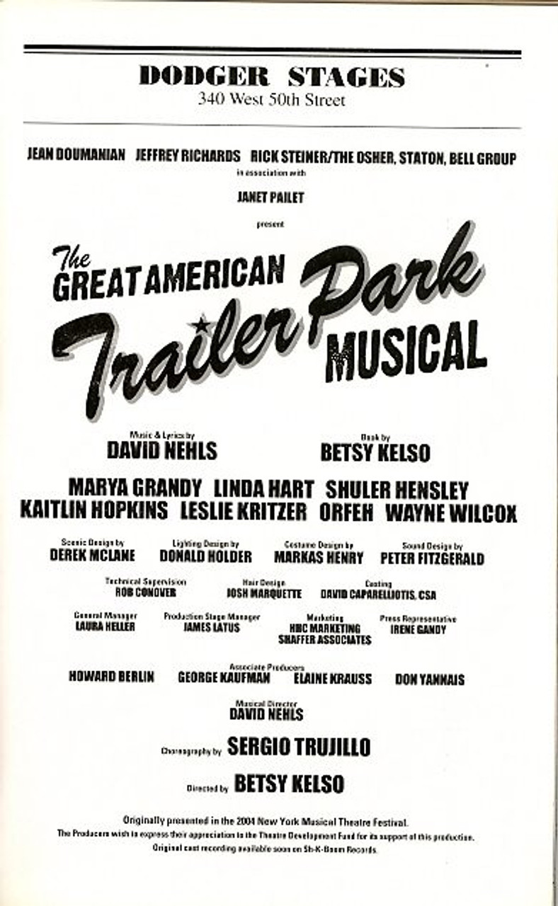 The Great American Trailer Park Musical